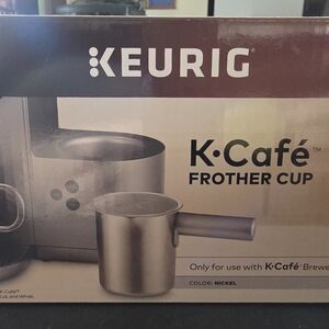 Keurig K-Café Frother Cup in Nickel